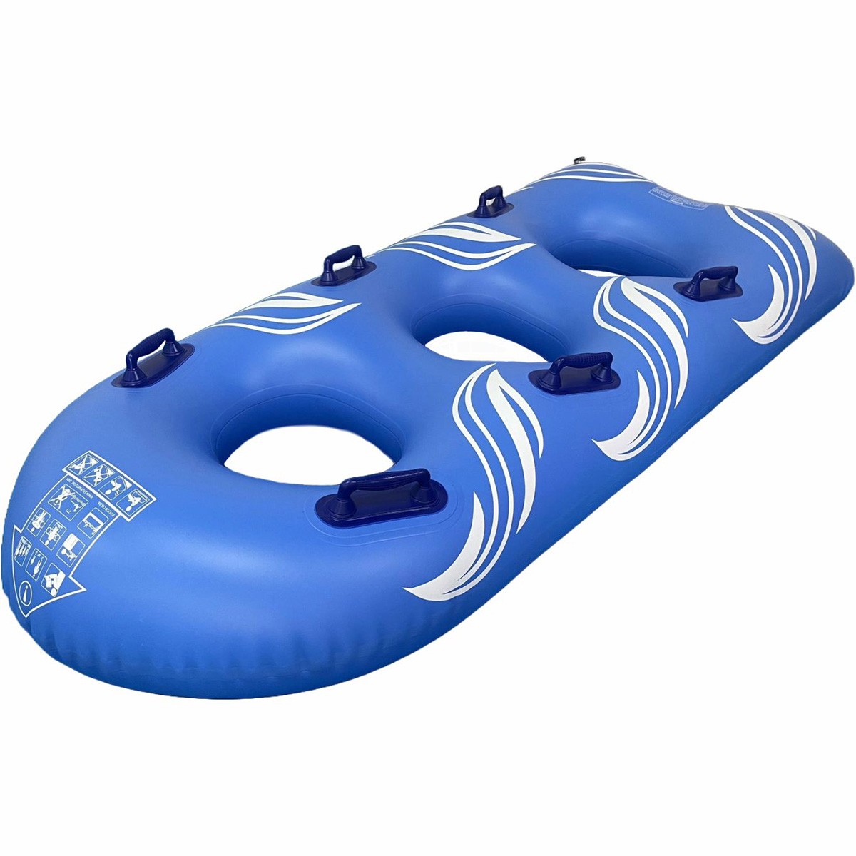 Waterpark 3-person tube 42 inches blue